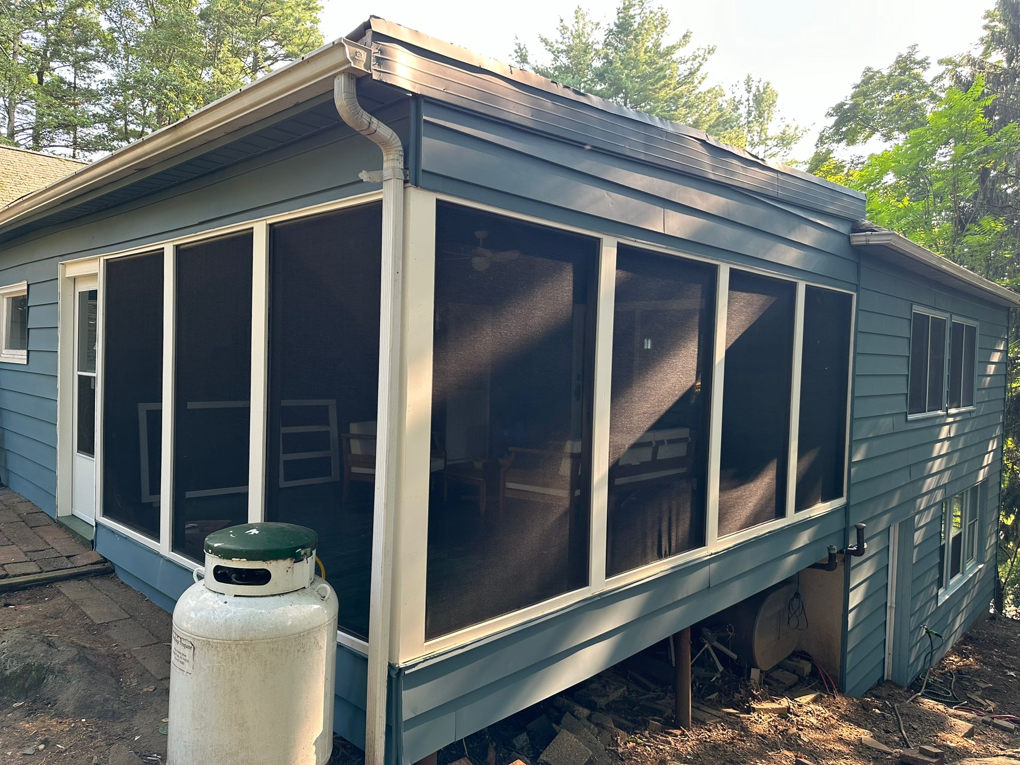 Elevated Sun Room Project